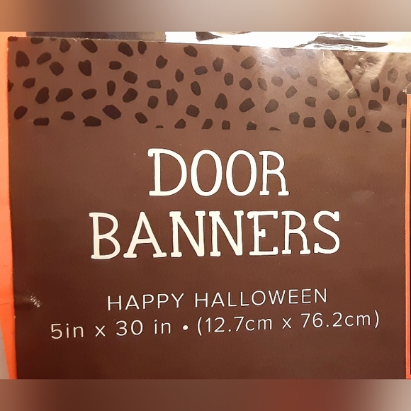 Happy Halloween Pumpkin Door Banner Sign - Picture 5 of 8